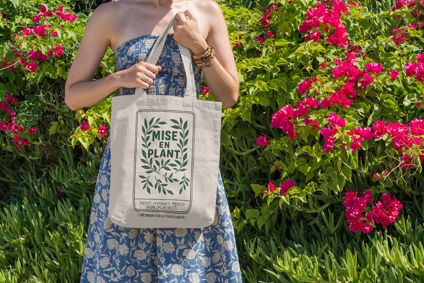 Market Series | Mise en Plant – Canvas Tote
