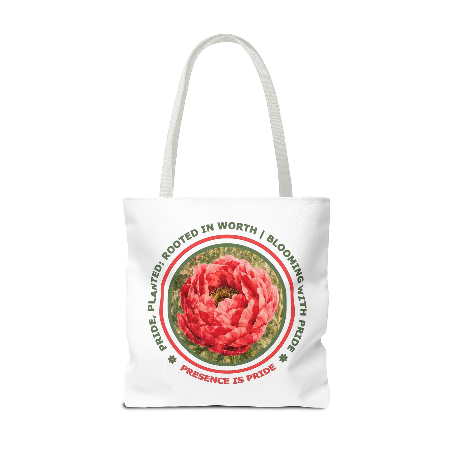Presence Tote Bag | Pride, Planted: Rooted in Worth Collection