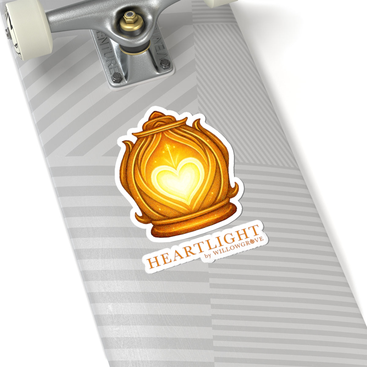 Heartlight™ by WillowGrove Lantern Logo Sticker – Official Emblem