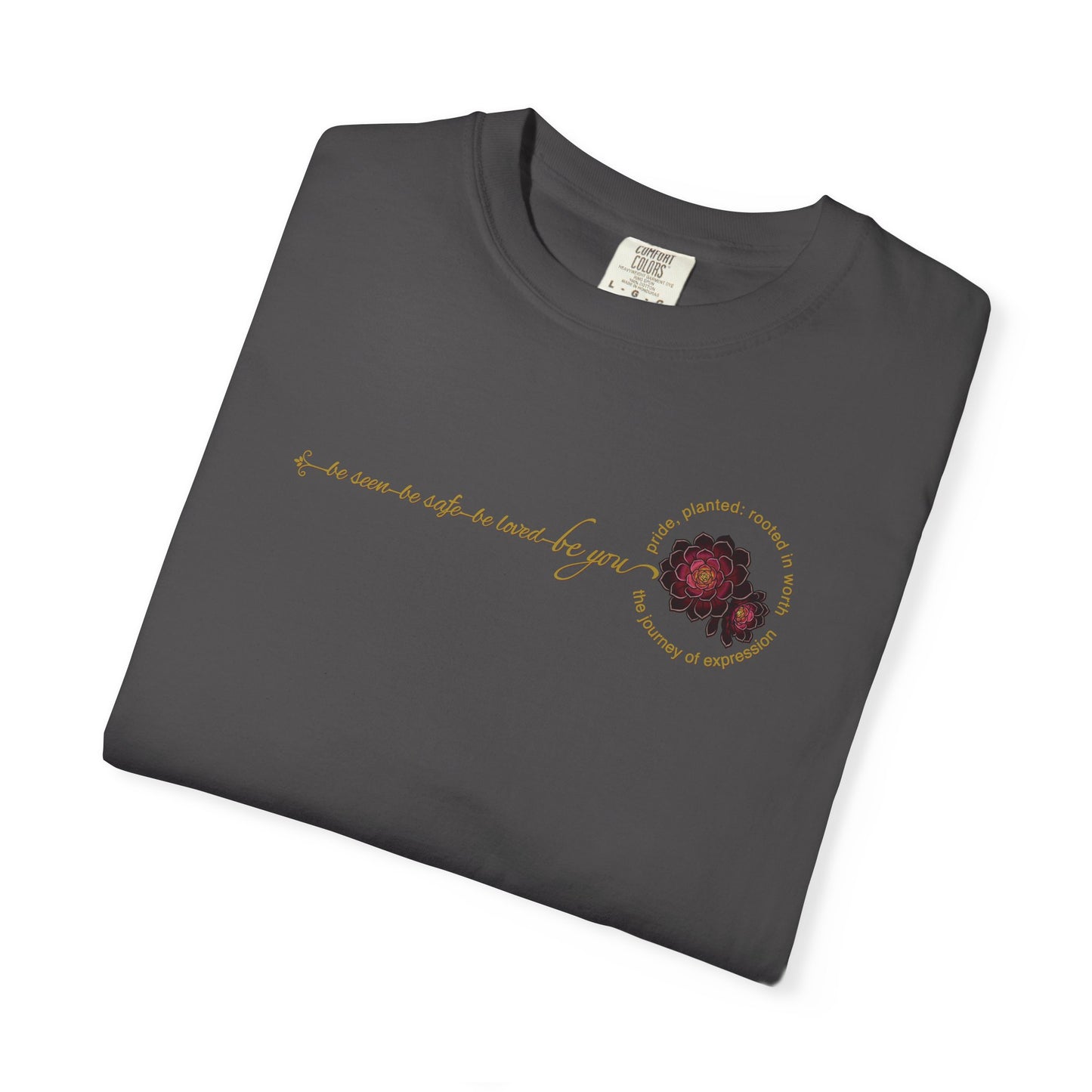 Be You Floral Values T-Shirt | Pride, Planted Collection
