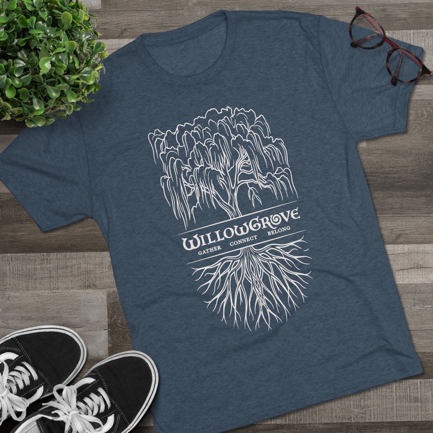 Arbor Series | Grove Logo – Tri-Blend T-Shirt