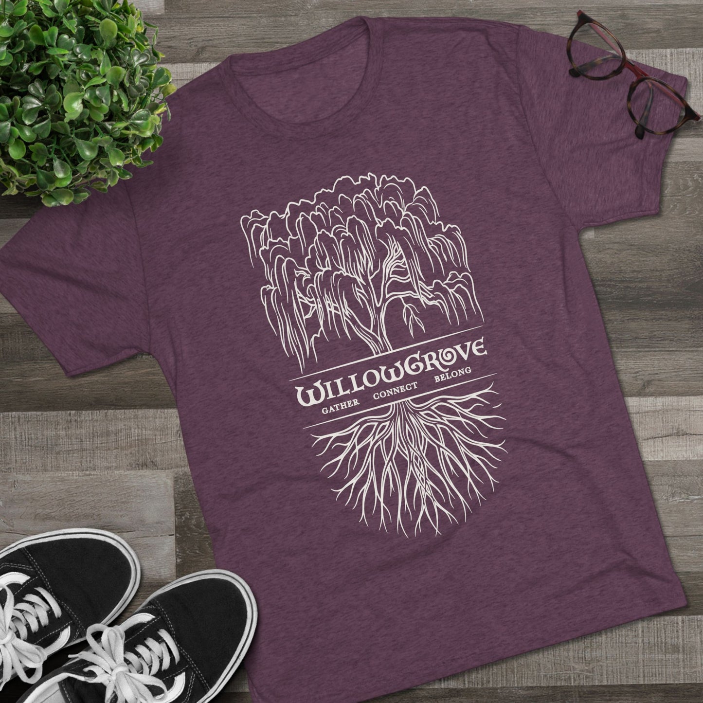 Arbor Series | Grove Logo – Tri-Blend T-Shirt