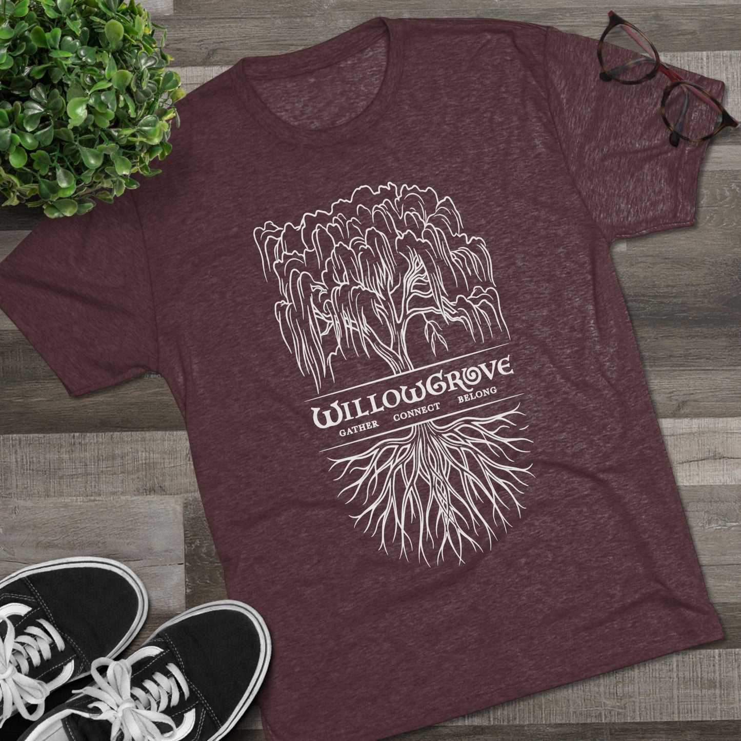 Arbor Series | Grove Logo – Tri-Blend T-Shirt