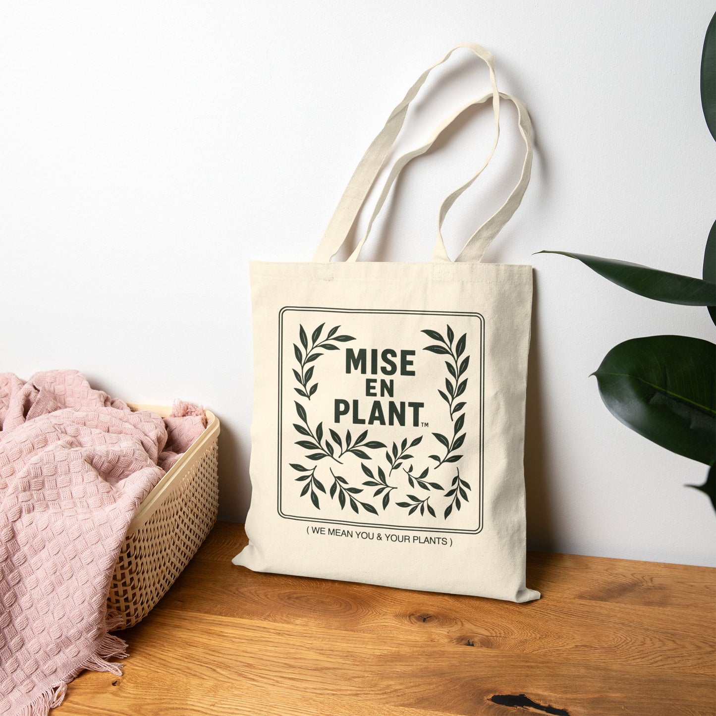 Market Series | Mise en Plant – Canvas Tote
