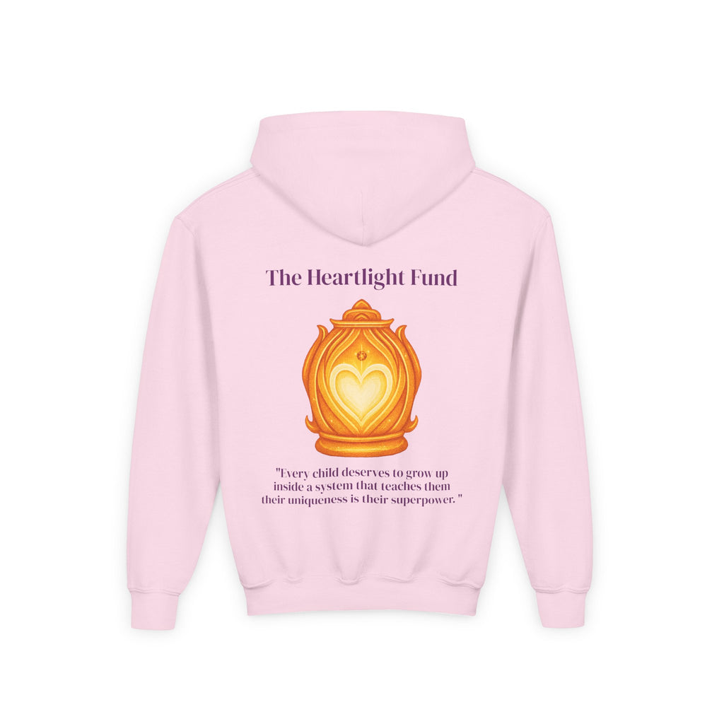 Heartlight Collection: 'Luma the Dreamer' Camping Twins Cute Kids Hooded Sweatshirt