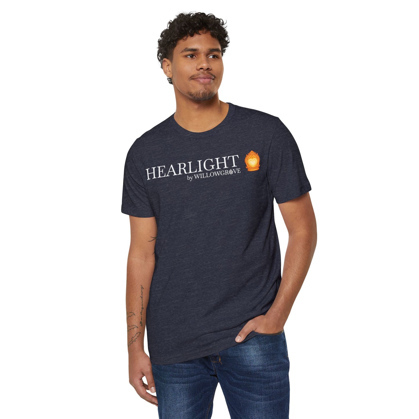 Heartlight™ by WillowGrove Ecosystem Statement Recycled Organic Tee