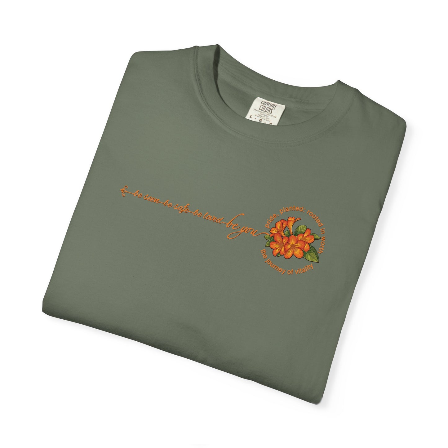 Be You Floral Values T-Shirt | Pride, Planted Collection