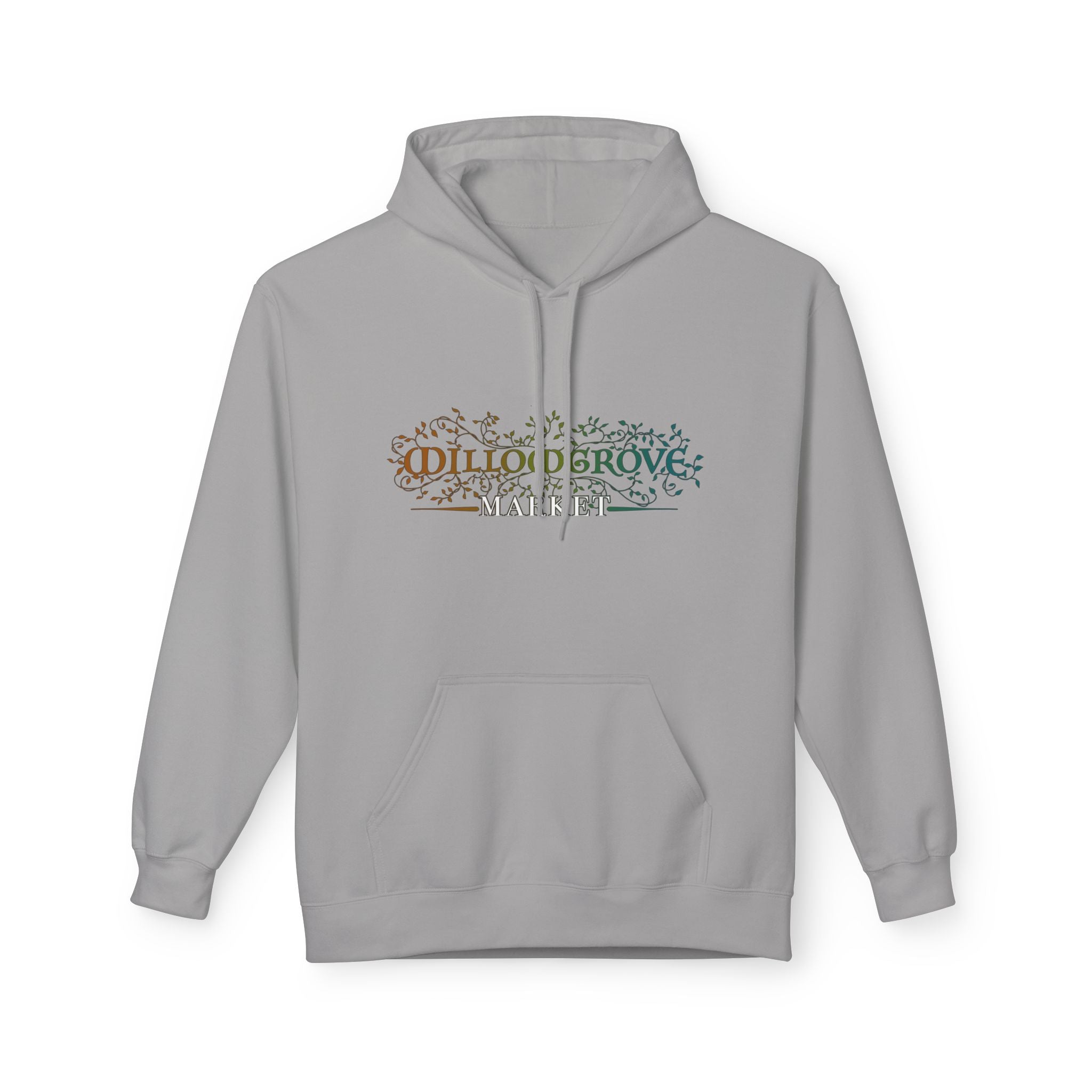 Willowgrove Market: Vintage Banner Logo Nature Hoodie