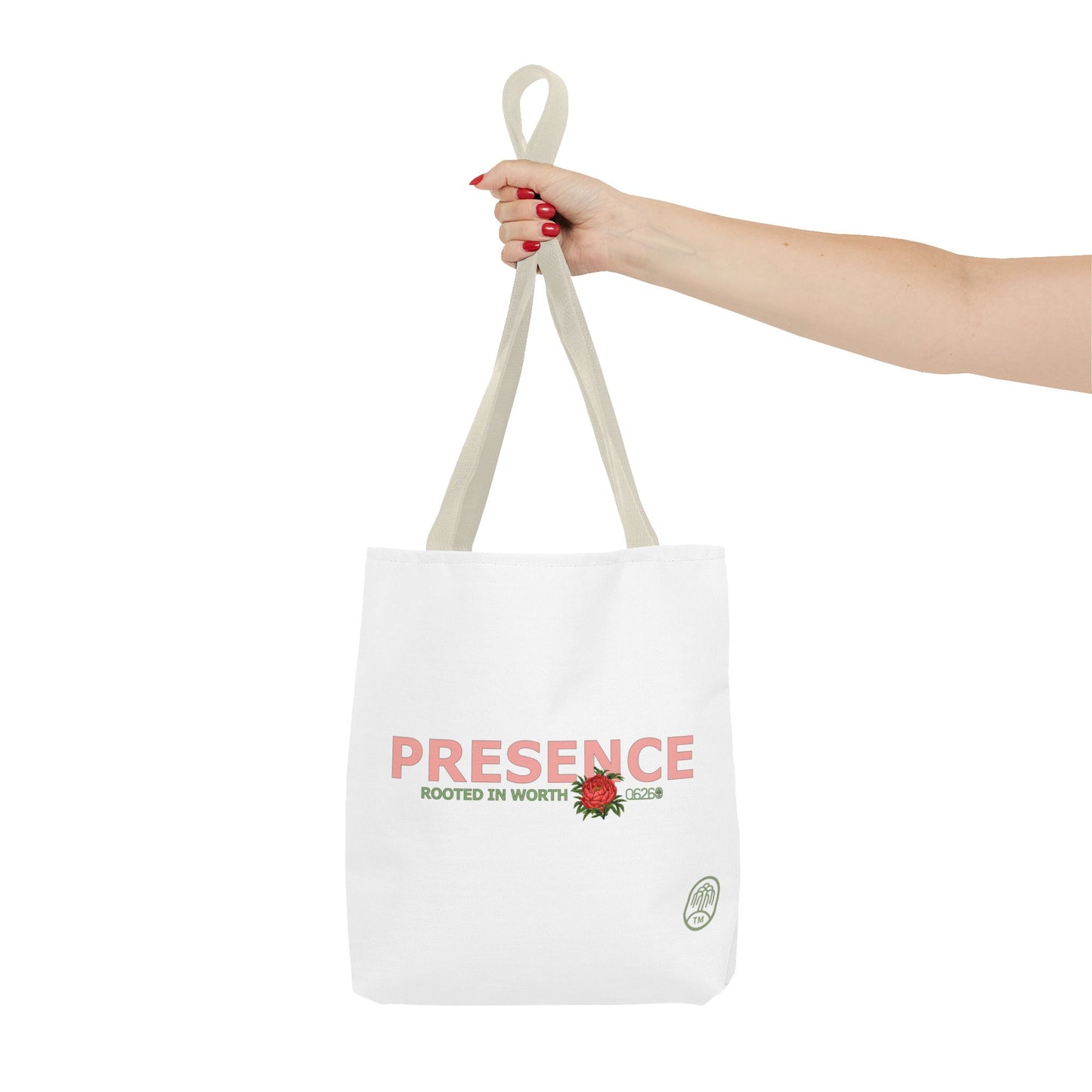 Presence Tote Bag | Pride, Planted: Rooted in Worth Collection