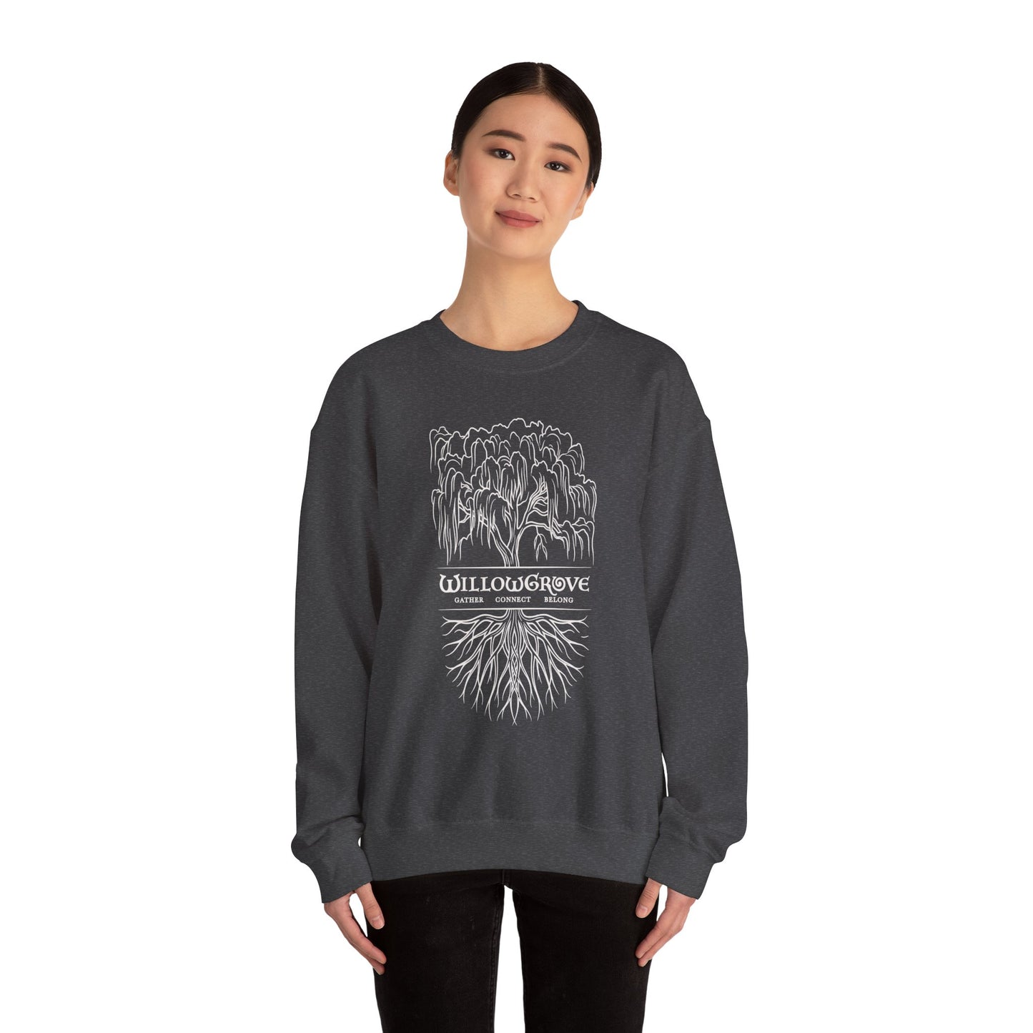 Arbor Series | WillowGrove Roots – Crewneck Sweatshirt