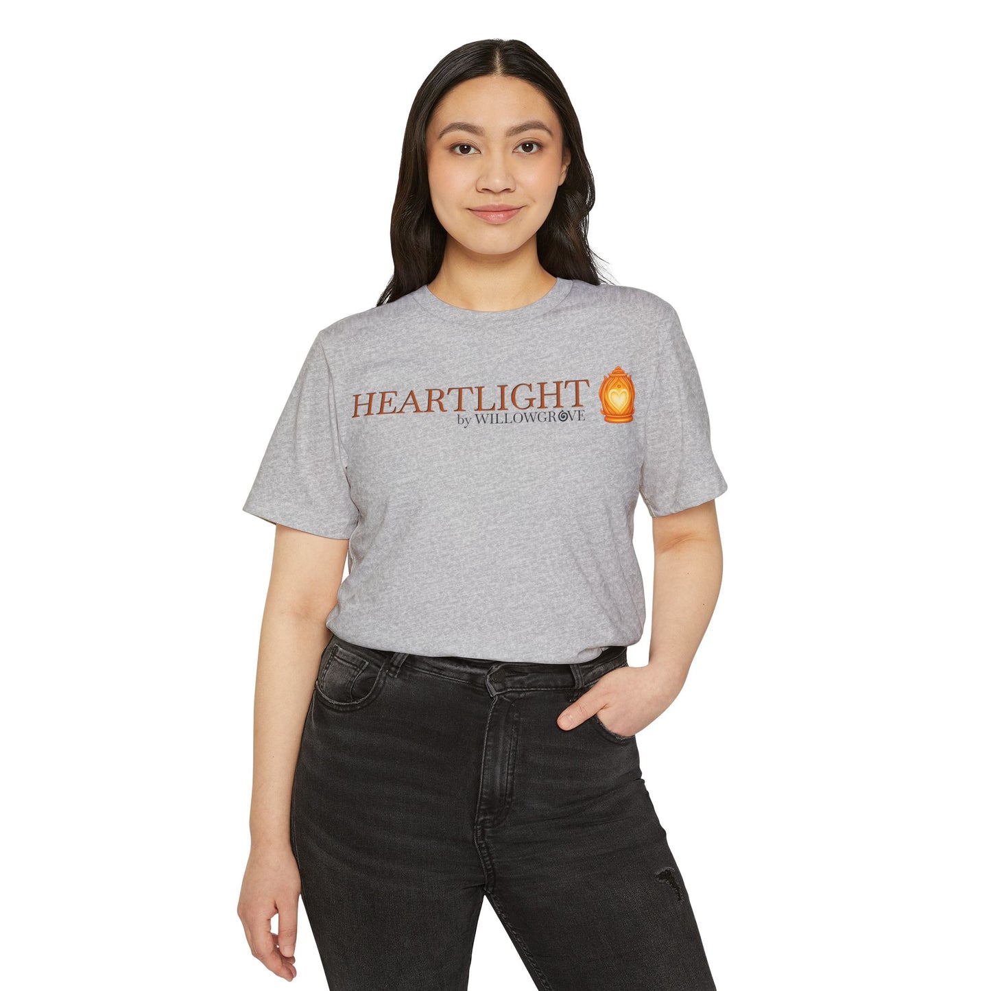 Heartlight™ by WillowGrove Ecosystem Statement Recycled Organic Tee