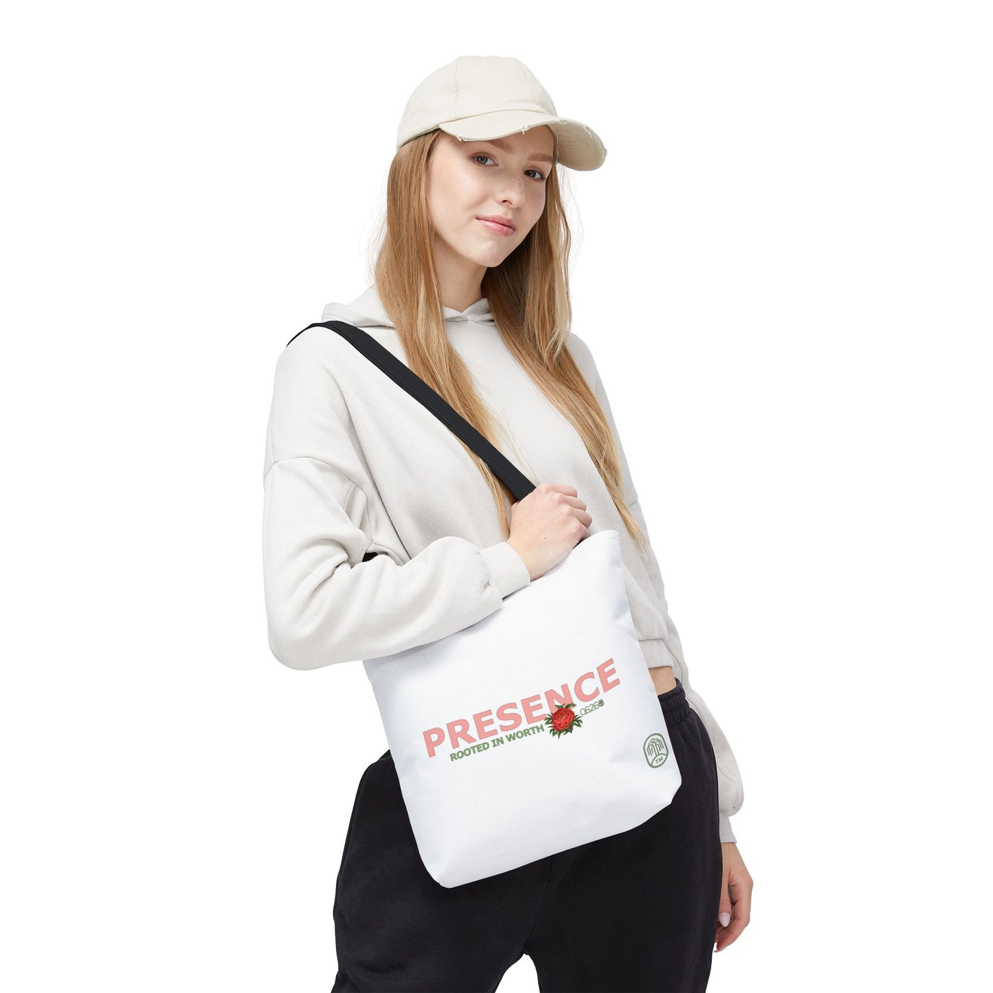 Presence Tote Bag | Pride, Planted: Rooted in Worth Collection