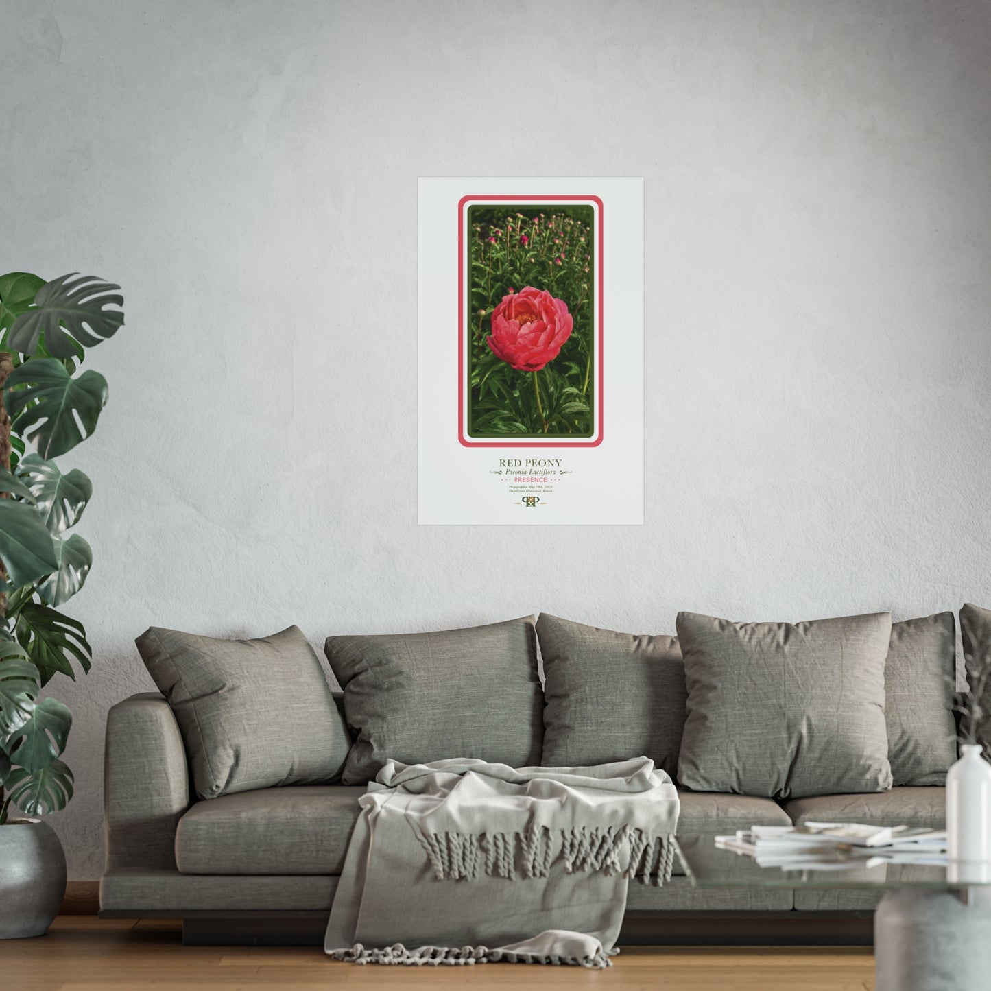 Orange Azalea Fine Art Poster | Botanical Wall Art | Vitality Nature Print