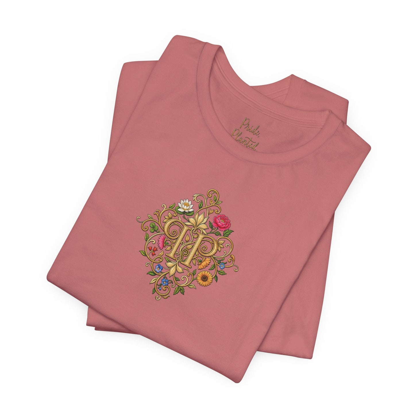 Botanical Pride T-Shirt | Floral Neurodiversity Pride Tee