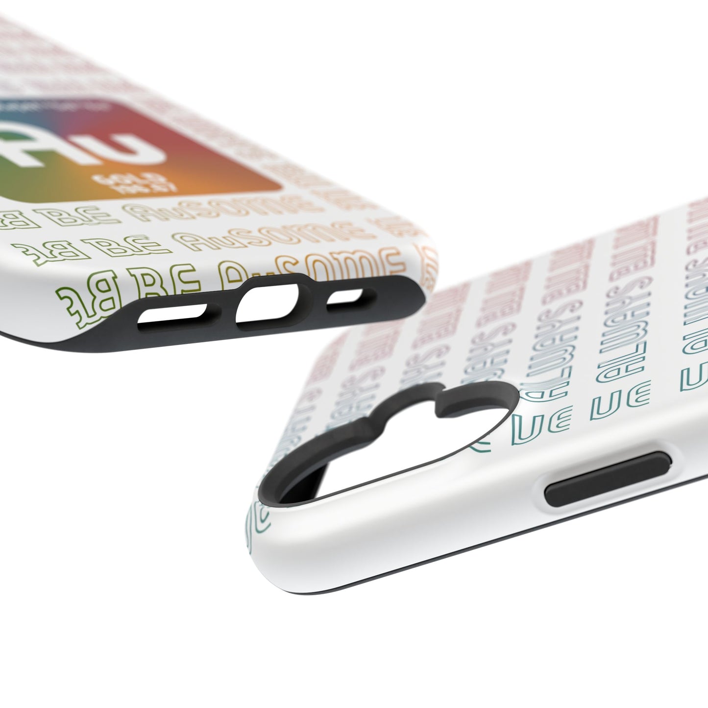 Magnetic Phone Case — 'Au Gold' Periodic Table Design (Be AuSome)