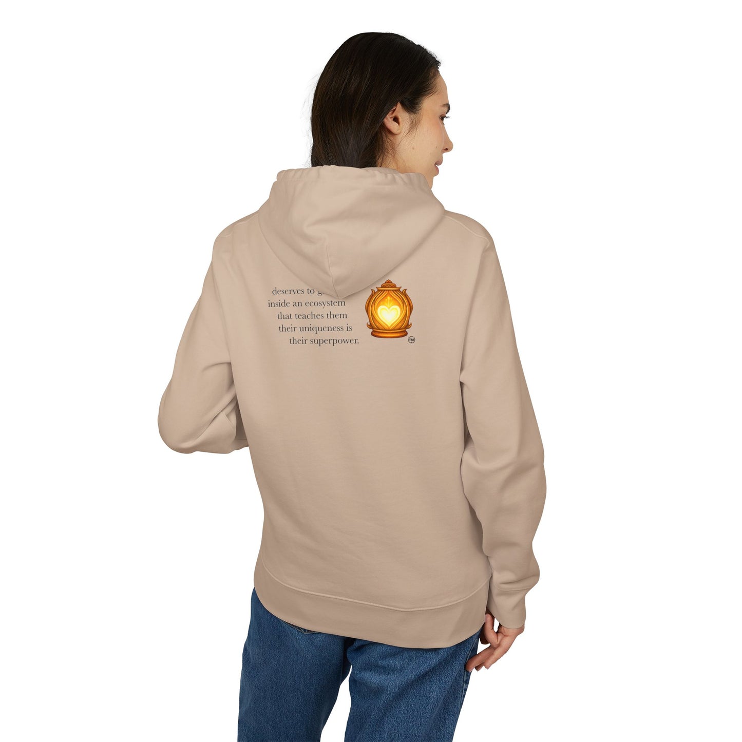 Heartlight™ by WillowGrove heavyweight unisex hoodie sweatshirt