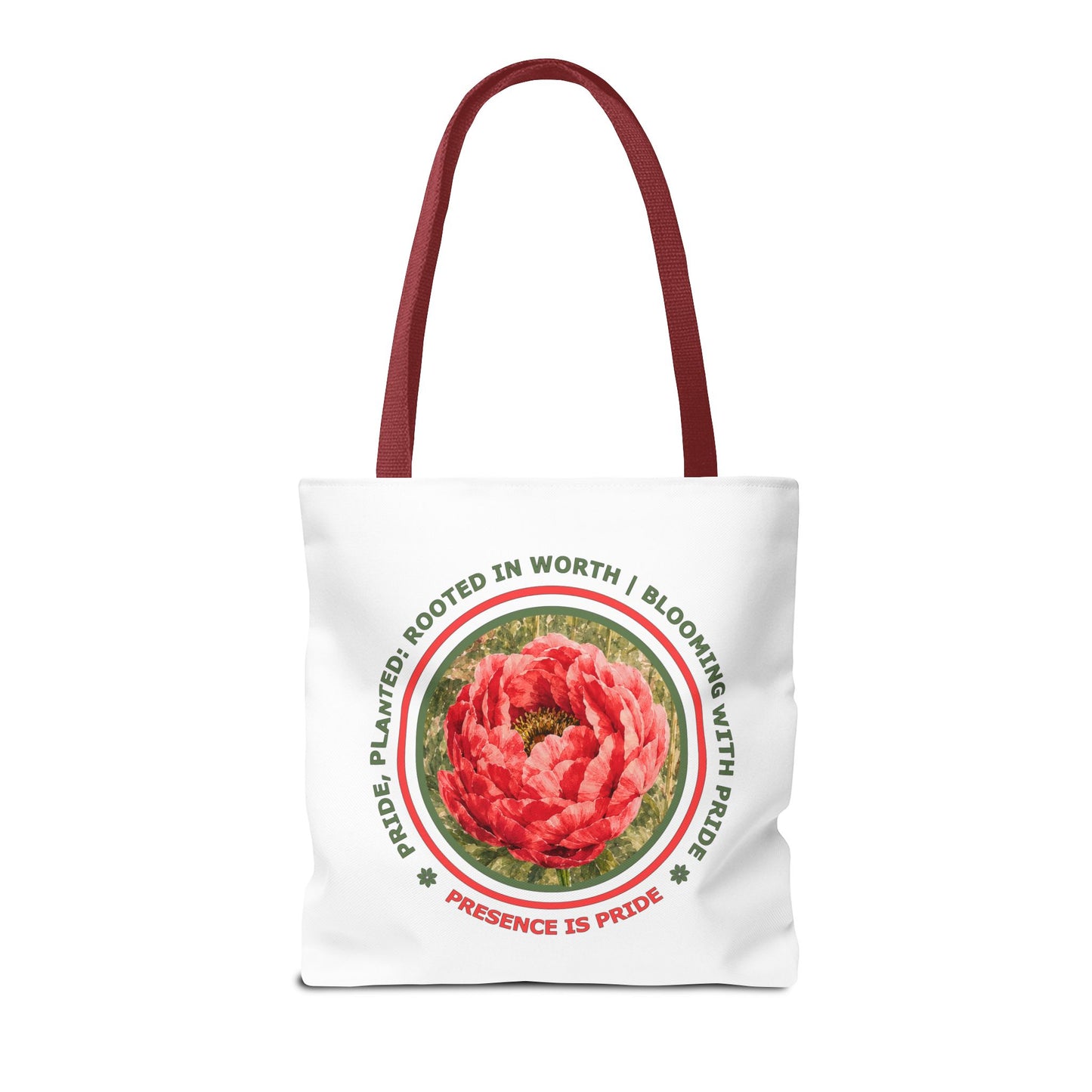 Presence Tote Bag | Pride, Planted: Rooted in Worth Collection