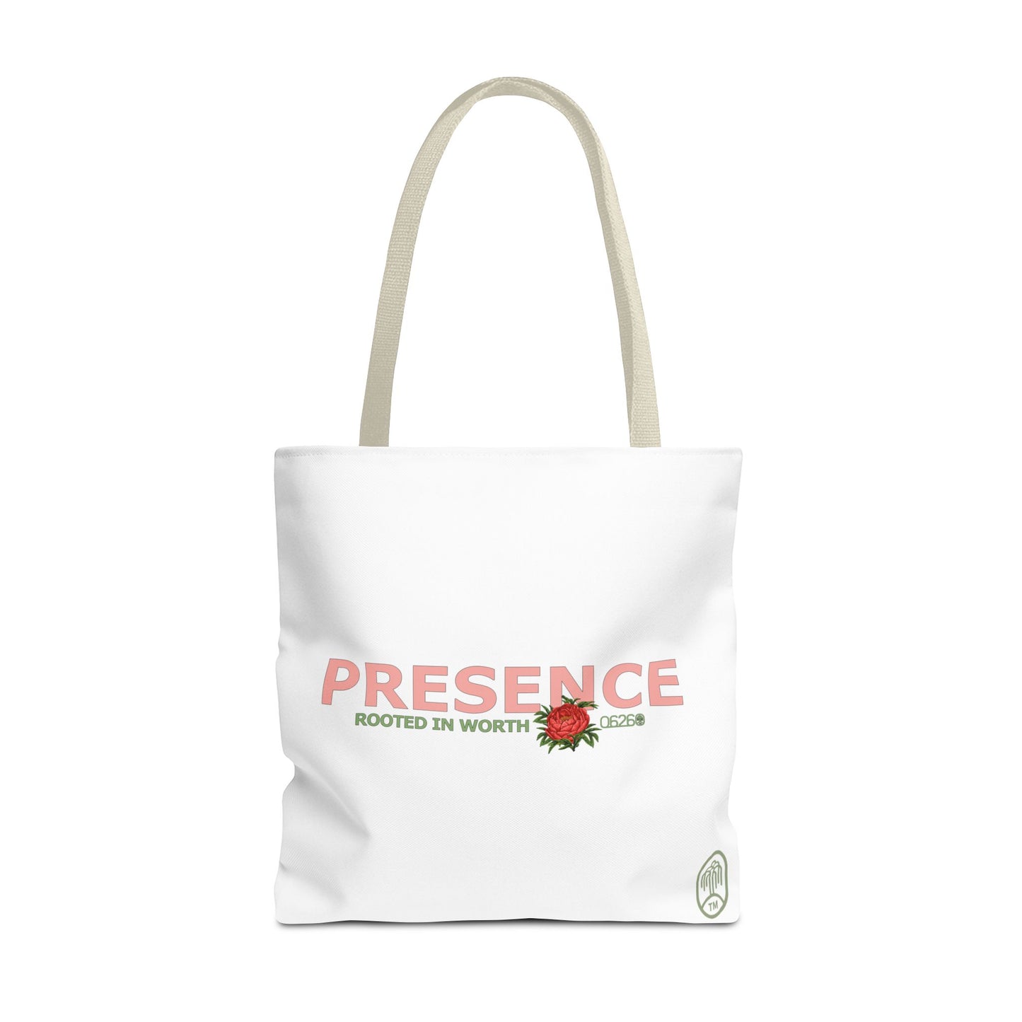 Presence Tote Bag | Pride, Planted: Rooted in Worth Collection