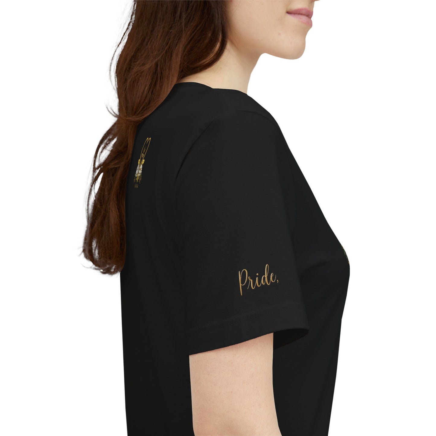 Neuro Queer Pride T-Shirt | Floral Neurodiversity Pride Tee