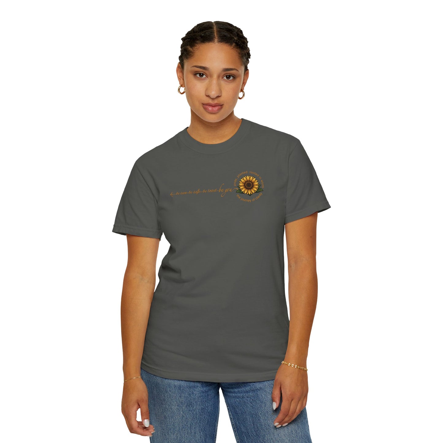 Be You Floral Values T-Shirt | Pride, Planted Collection