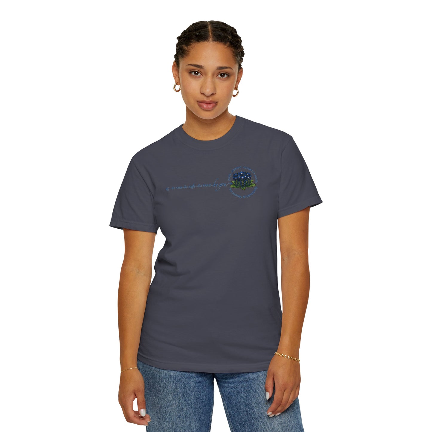 Be You Floral Values T-Shirt | Pride, Planted Collection
