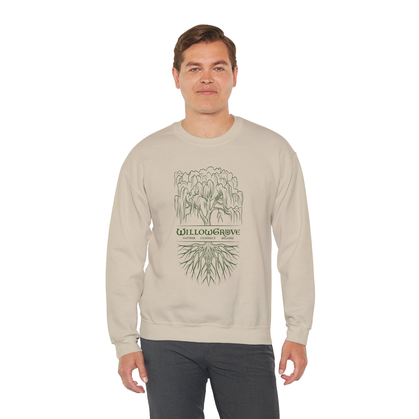 Arbor Series | WillowGrove Roots – Crewneck Sweatshirt