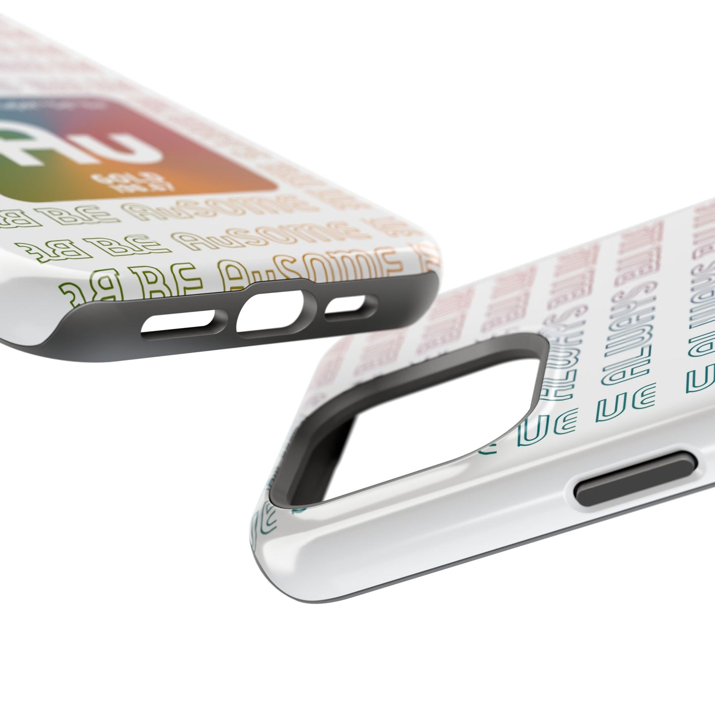 Magnetic Phone Case — 'Au Gold' Periodic Table Design (Be AuSome)
