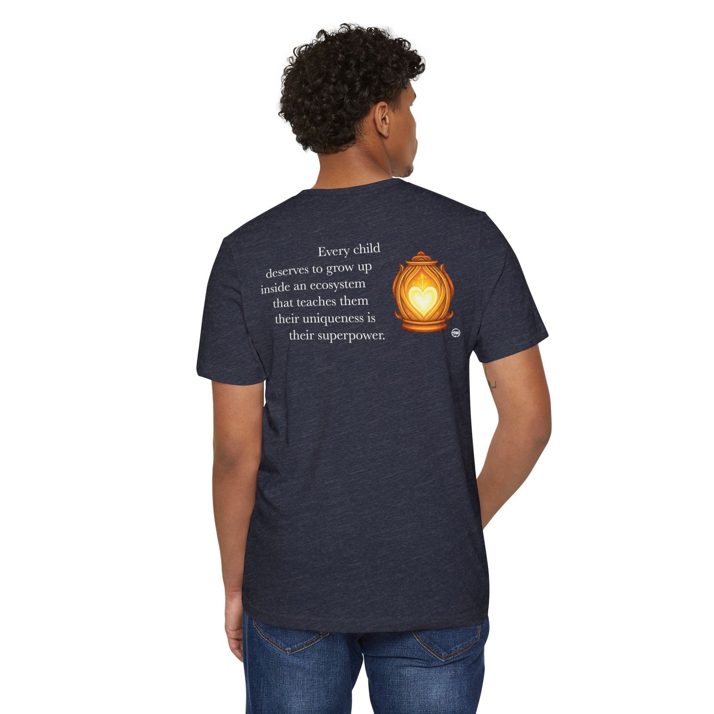 Heartlight™ by WillowGrove Ecosystem Statement Recycled Organic Tee