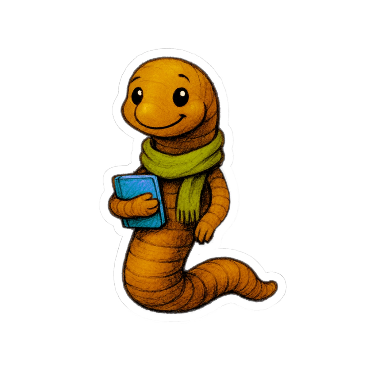 Wormie - The Thoughtful Alchemist™ by WillowGrove Lantern Logo Sticker – Official Emblem