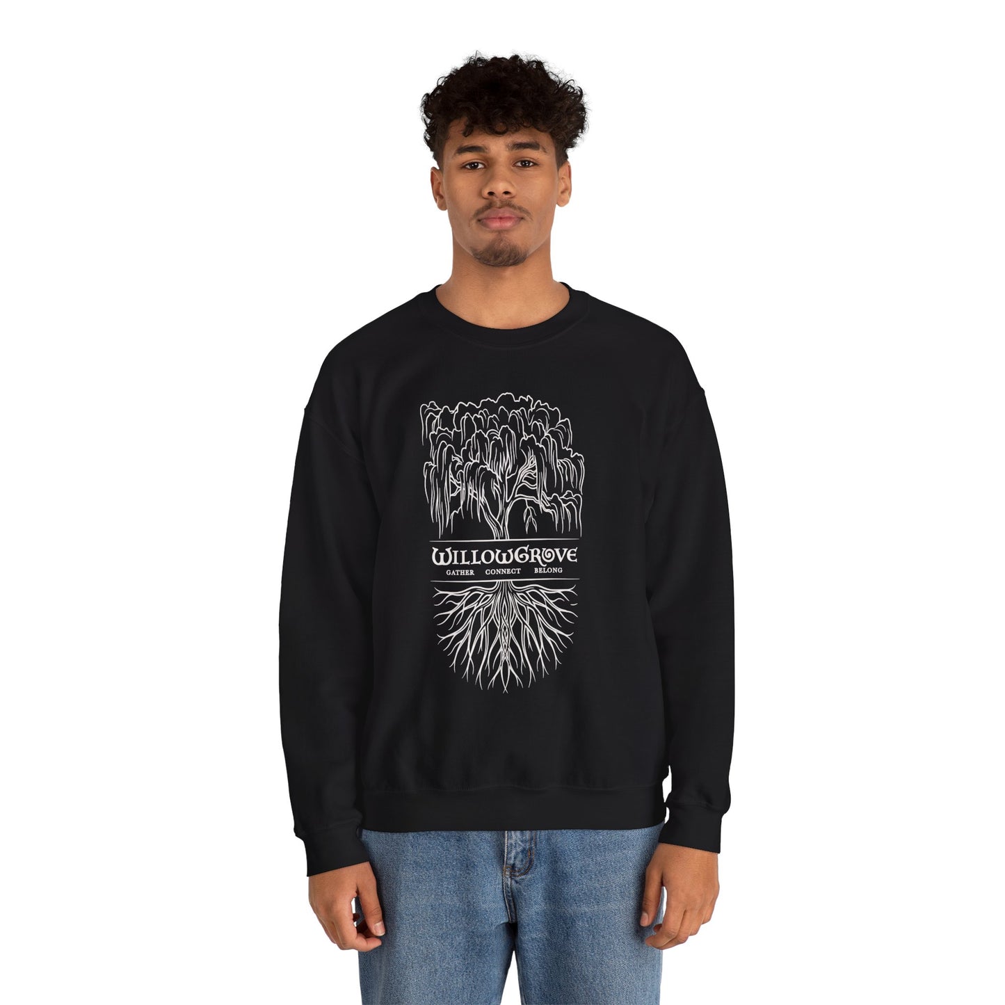 Arbor Series | WillowGrove Roots – Crewneck Sweatshirt