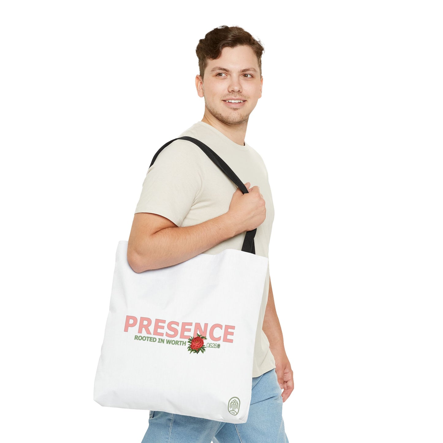 Presence Tote Bag | Pride, Planted: Rooted in Worth Collection