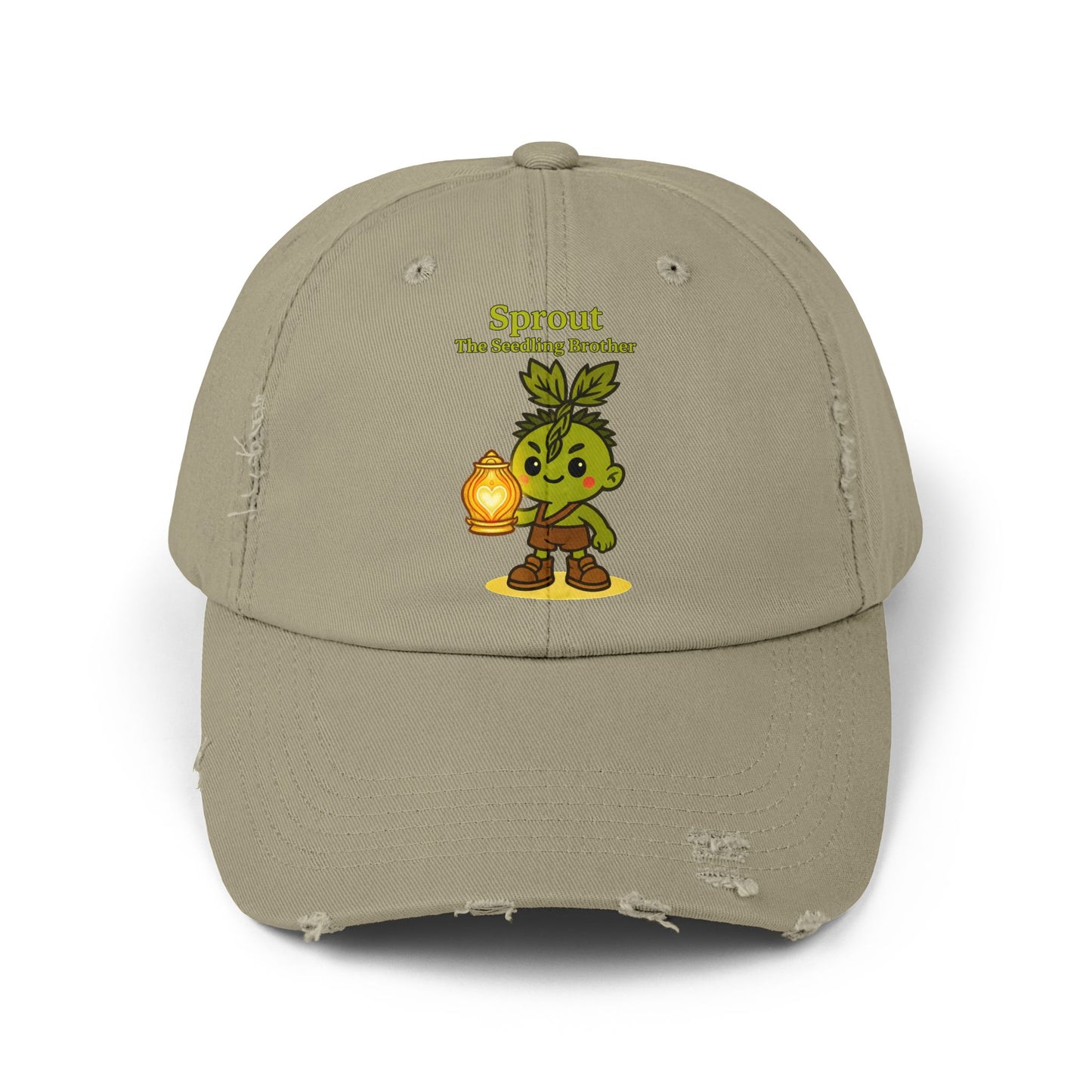 Heartlight Collection - Sprout & Luma, The Heartlight Twins Distressed Cap