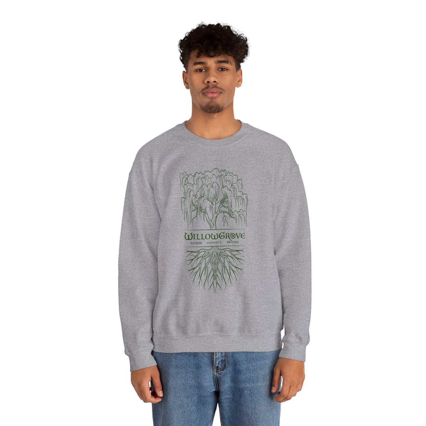 Arbor Series | WillowGrove Roots – Crewneck Sweatshirt
