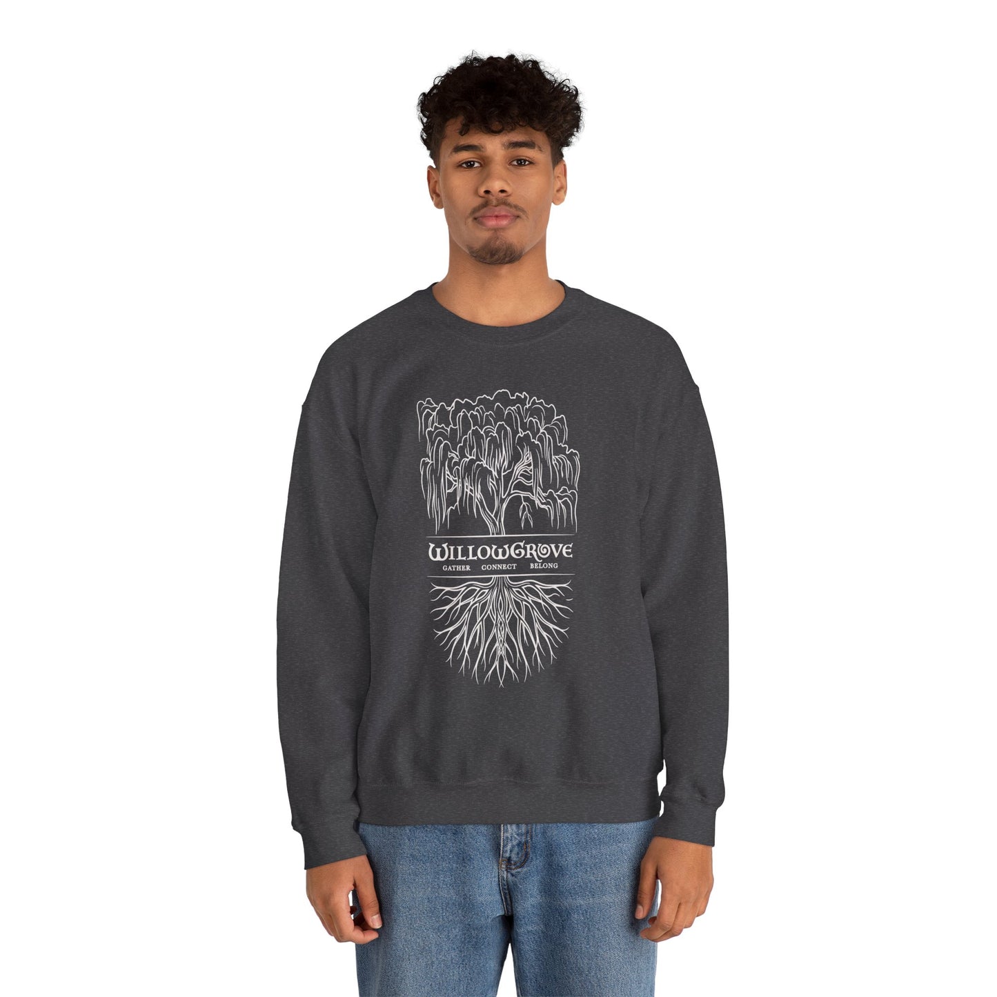 Arbor Series | WillowGrove Roots – Crewneck Sweatshirt