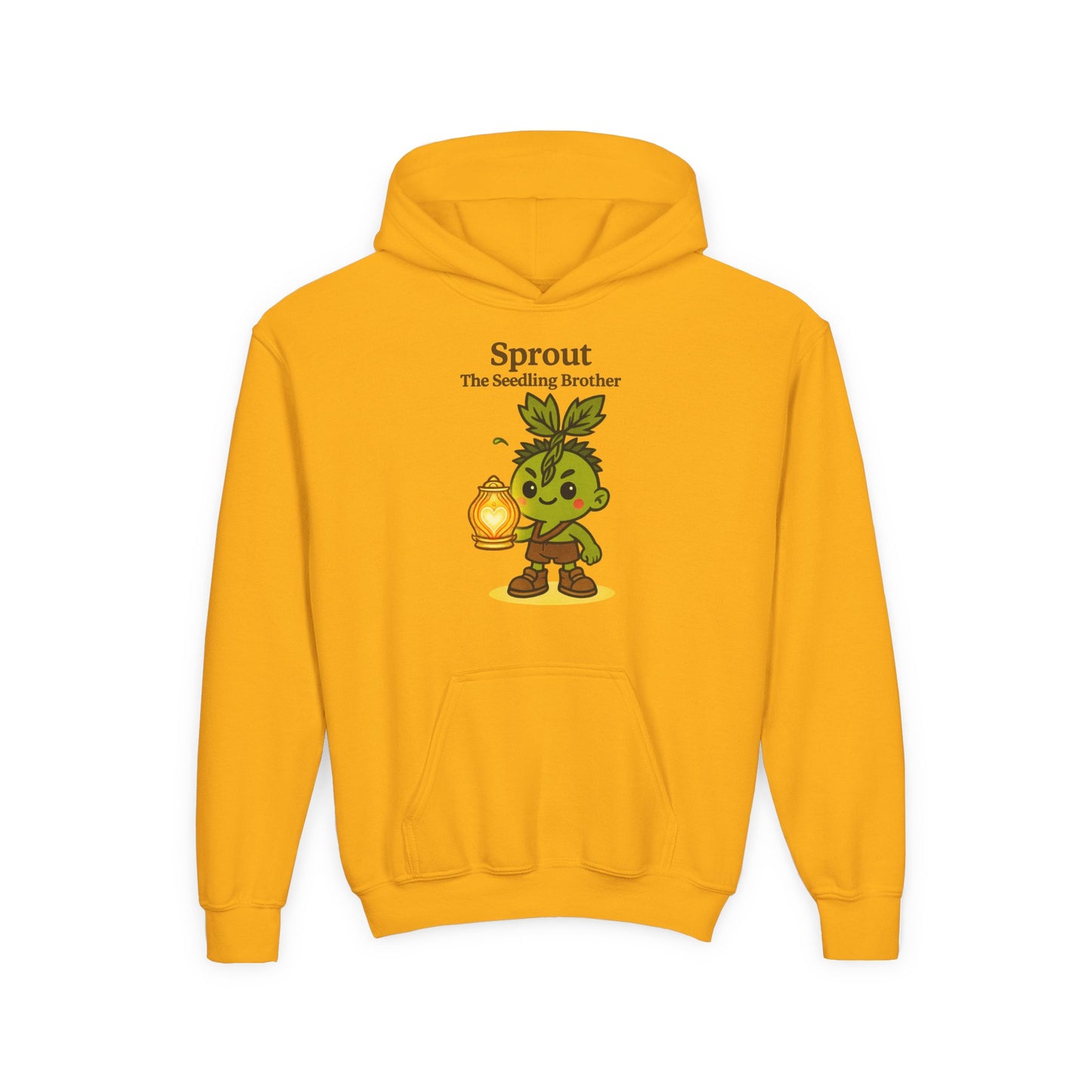 Heartlight Series | Sprout the Seedling Brother – Youth Hoodie
