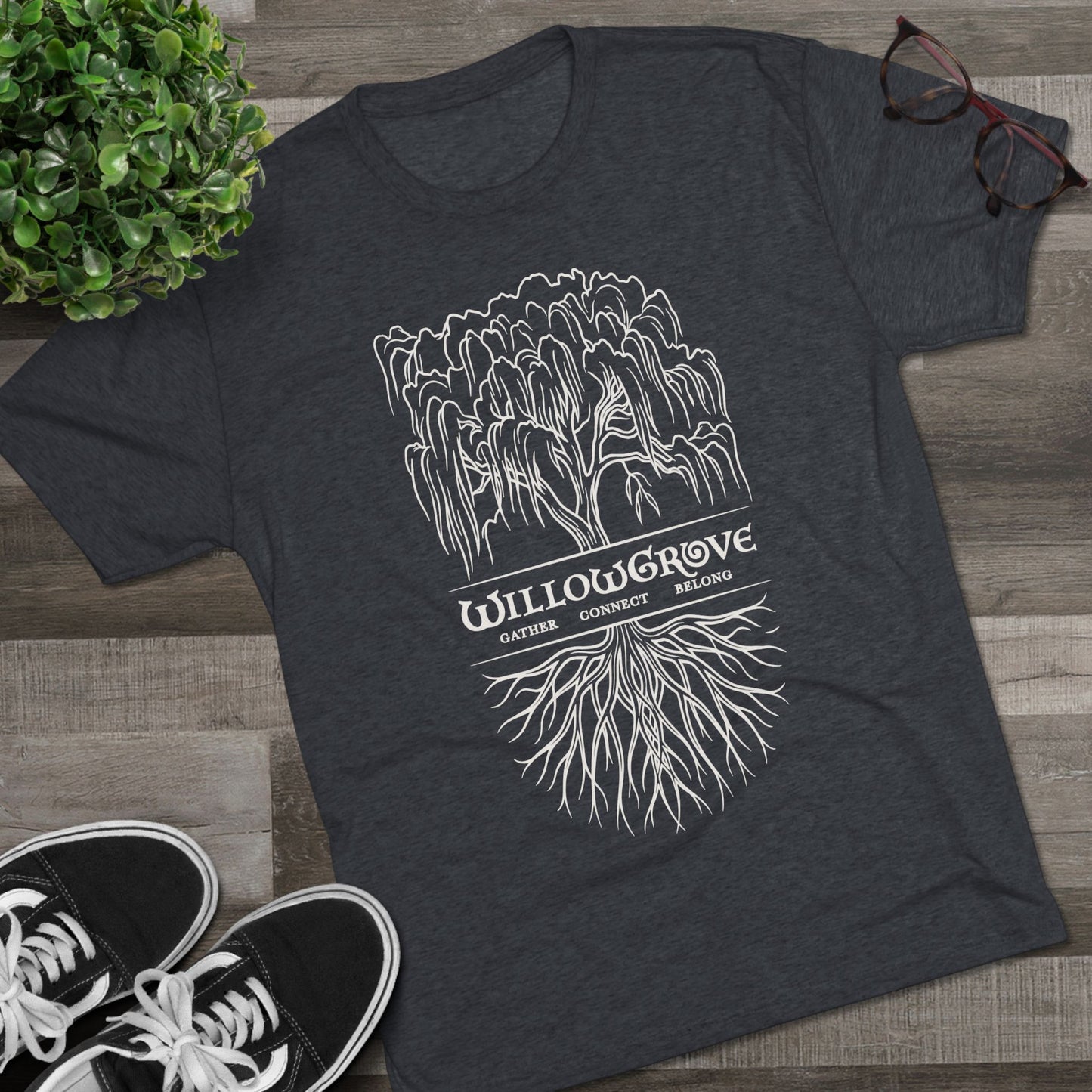 Arbor Series | Grove Logo – Tri-Blend T-Shirt