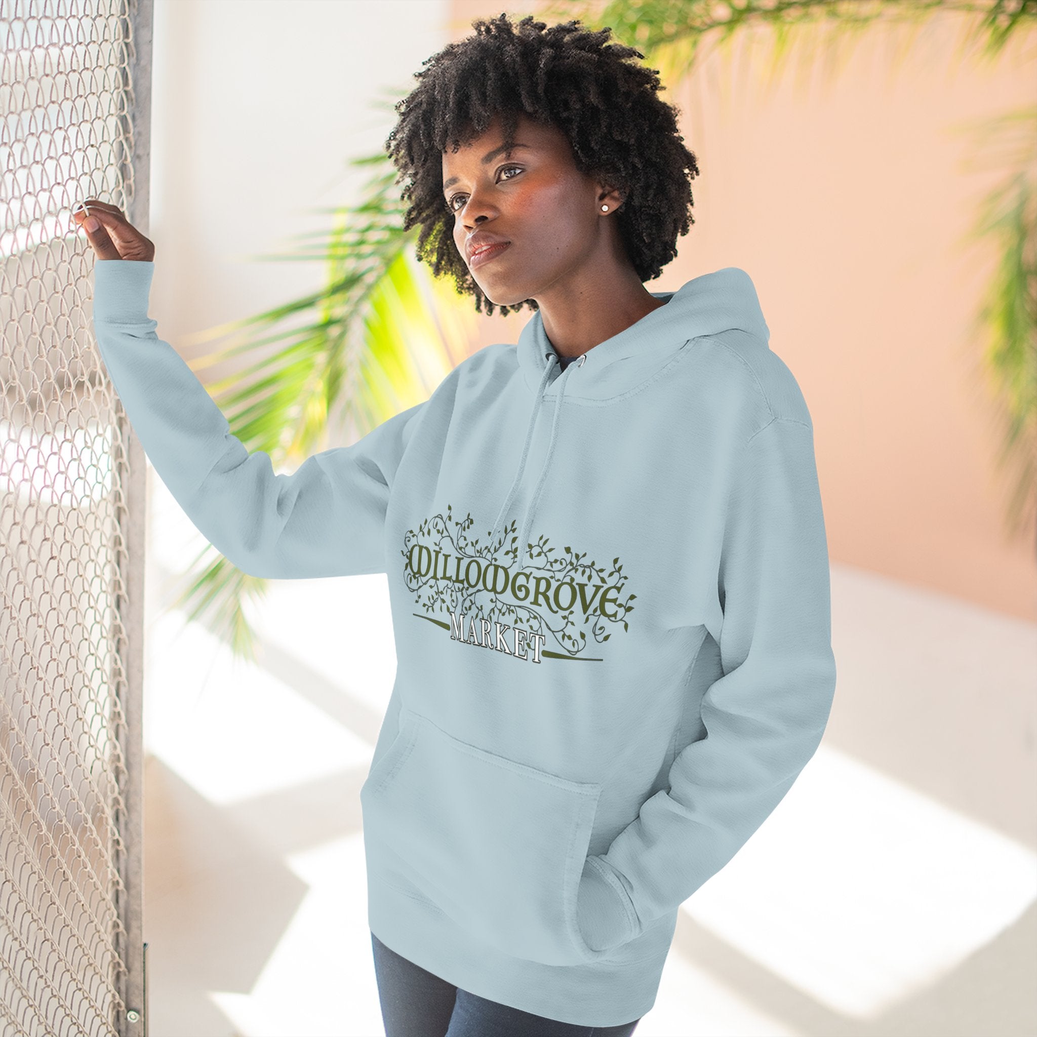 Willowgrove Market: Roots Brand Logo Hoodie