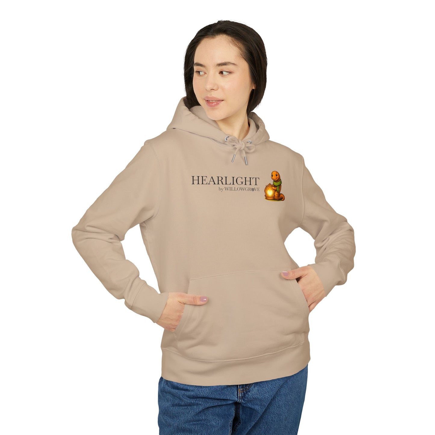 Heartlight™ by WillowGrove heavyweight unisex hoodie sweatshirt