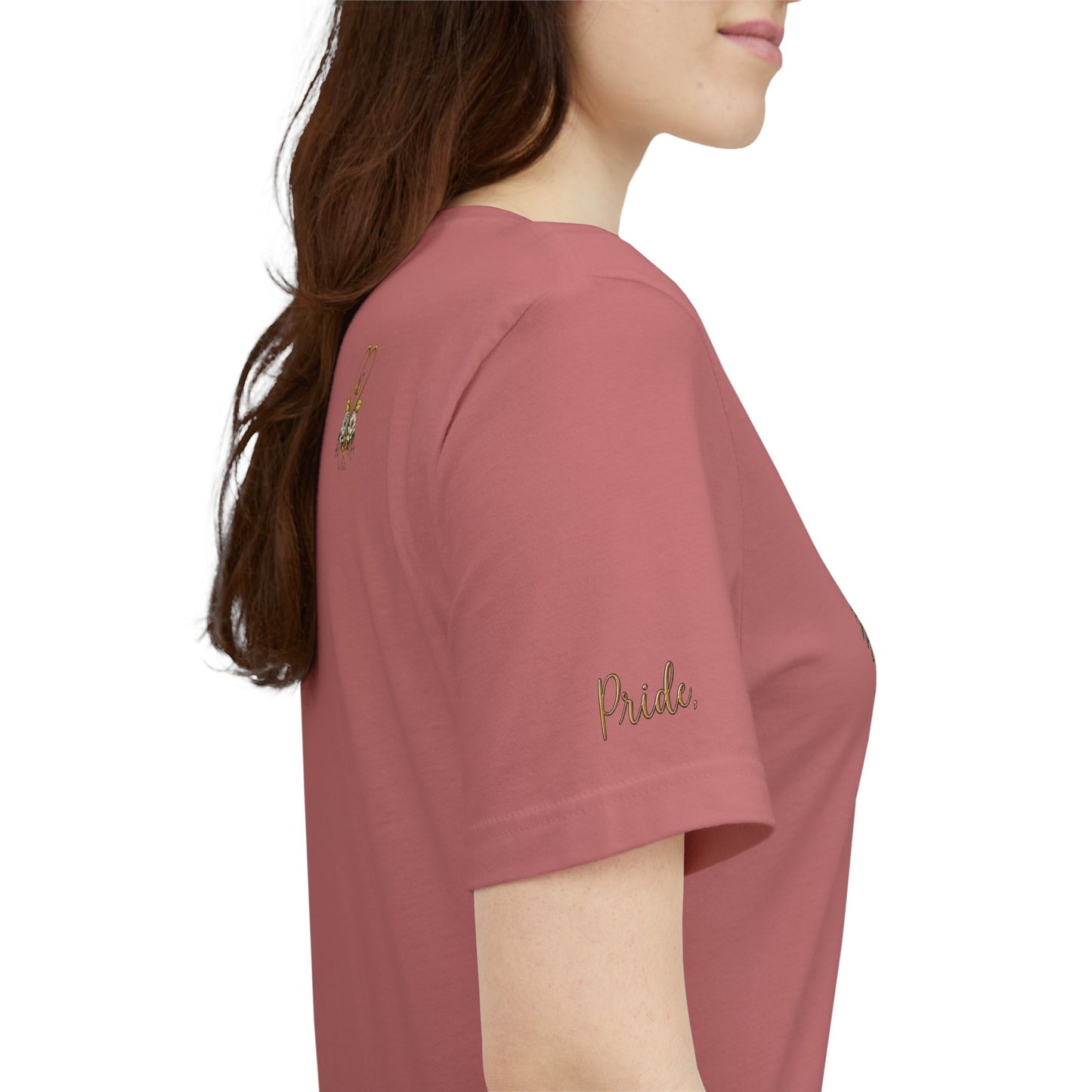 Neuro Queer Pride T-Shirt | Floral Neurodiversity Pride Tee
