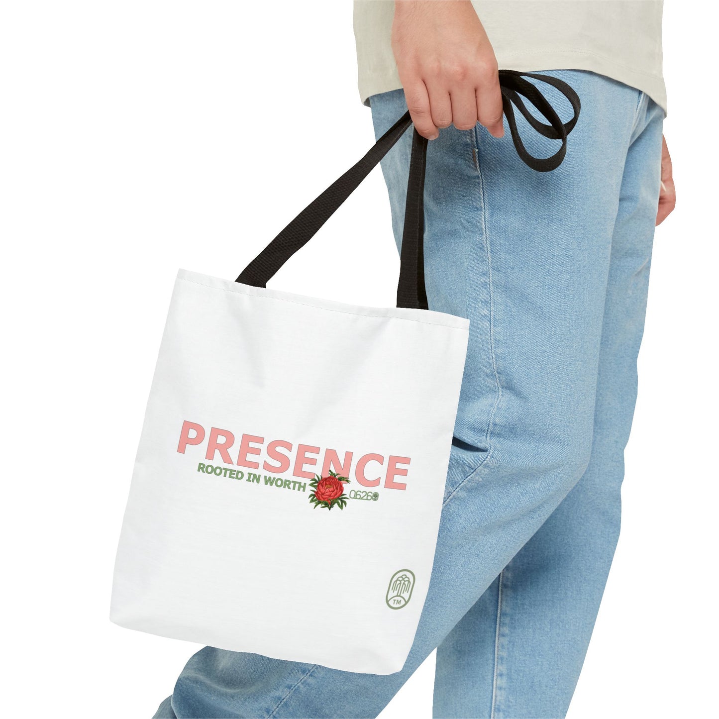 Presence Tote Bag | Pride, Planted: Rooted in Worth Collection