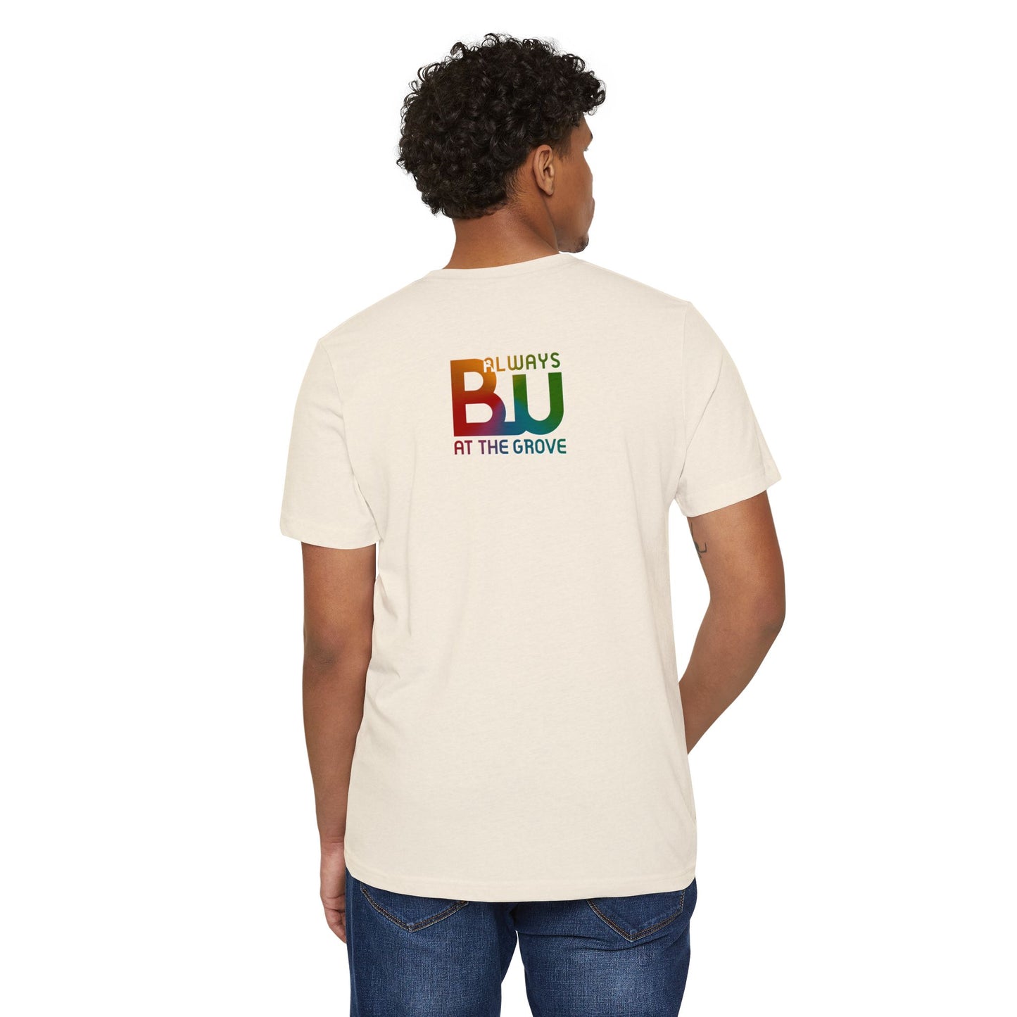 Au Element Rainbow Tee — “Always Be Au” Science T-Shirt