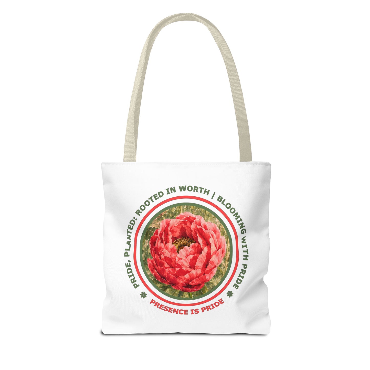 Presence Tote Bag | Pride, Planted: Rooted in Worth Collection