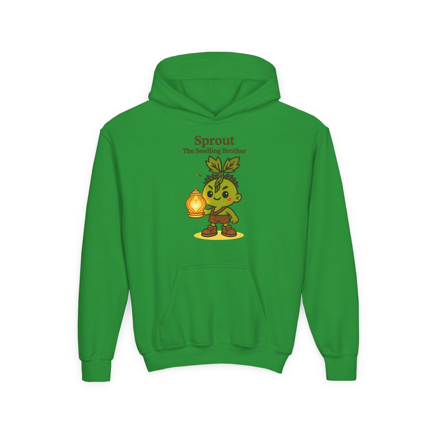 Heartlight Series | Sprout the Seedling Brother – Youth Hoodie