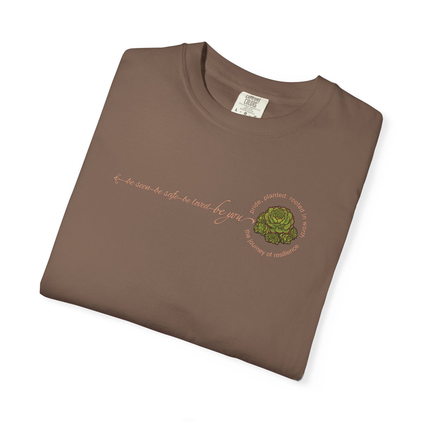 Be You Floral Values T-Shirt | Pride, Planted Collection