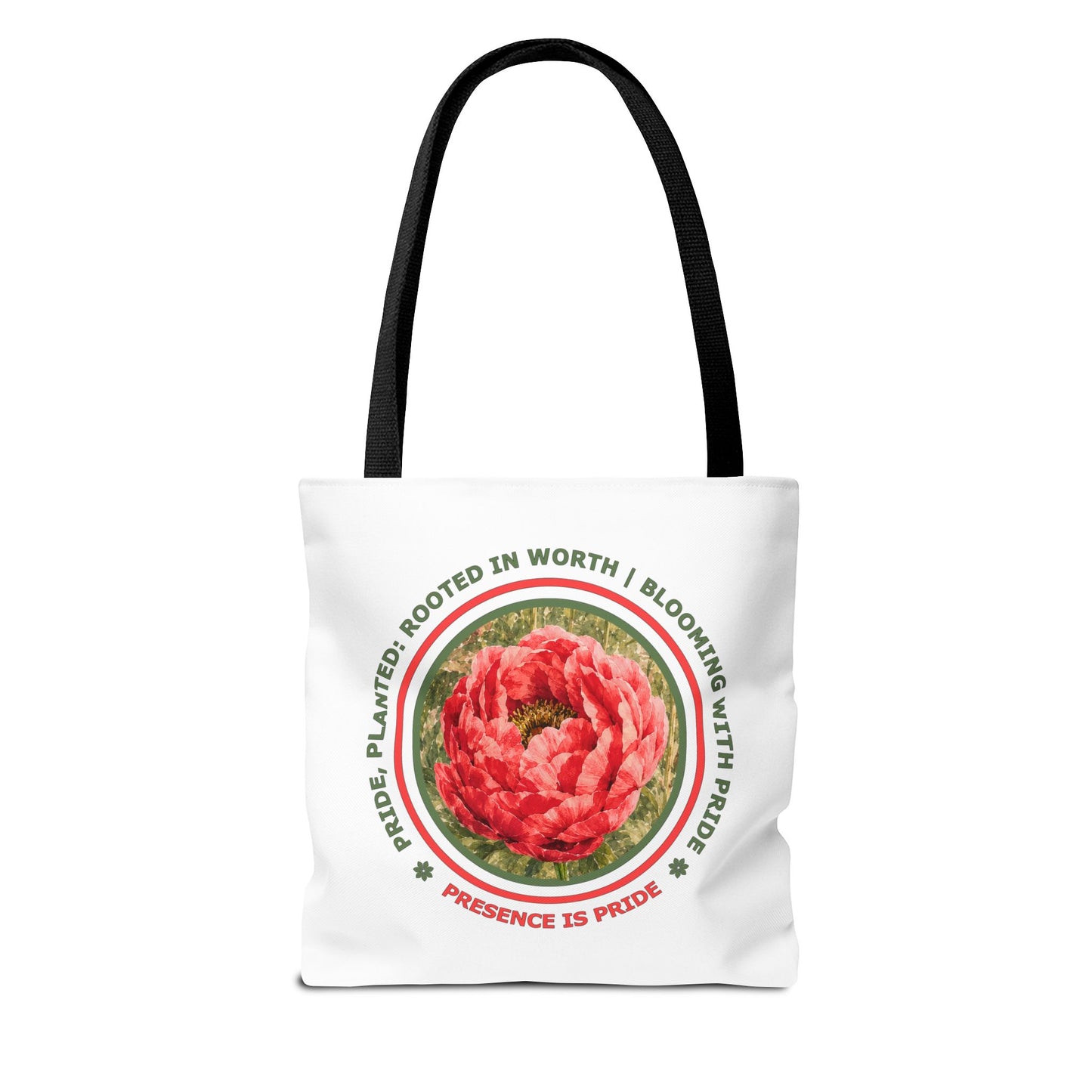 Presence Tote Bag | Pride, Planted: Rooted in Worth Collection