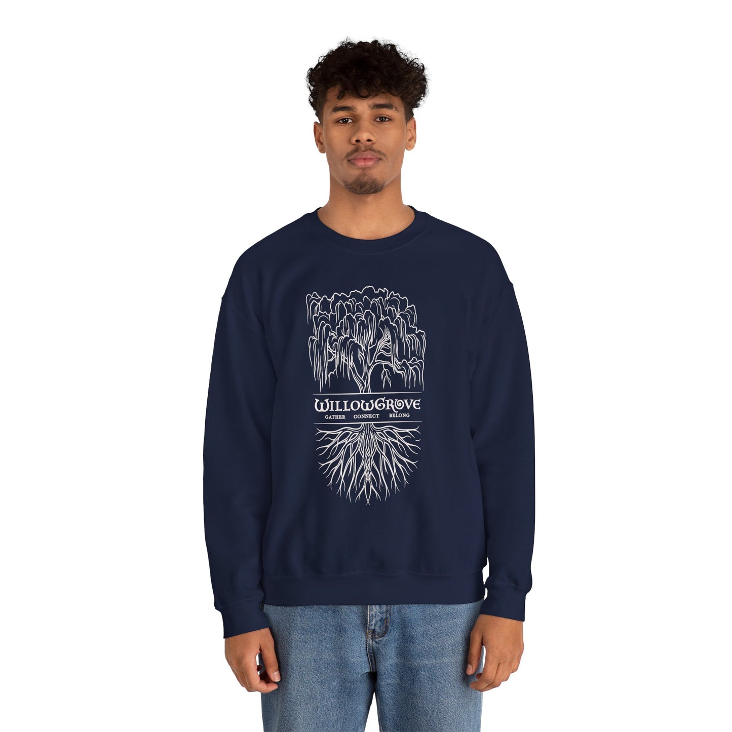 Arbor Series | WillowGrove Roots – Crewneck Sweatshirt