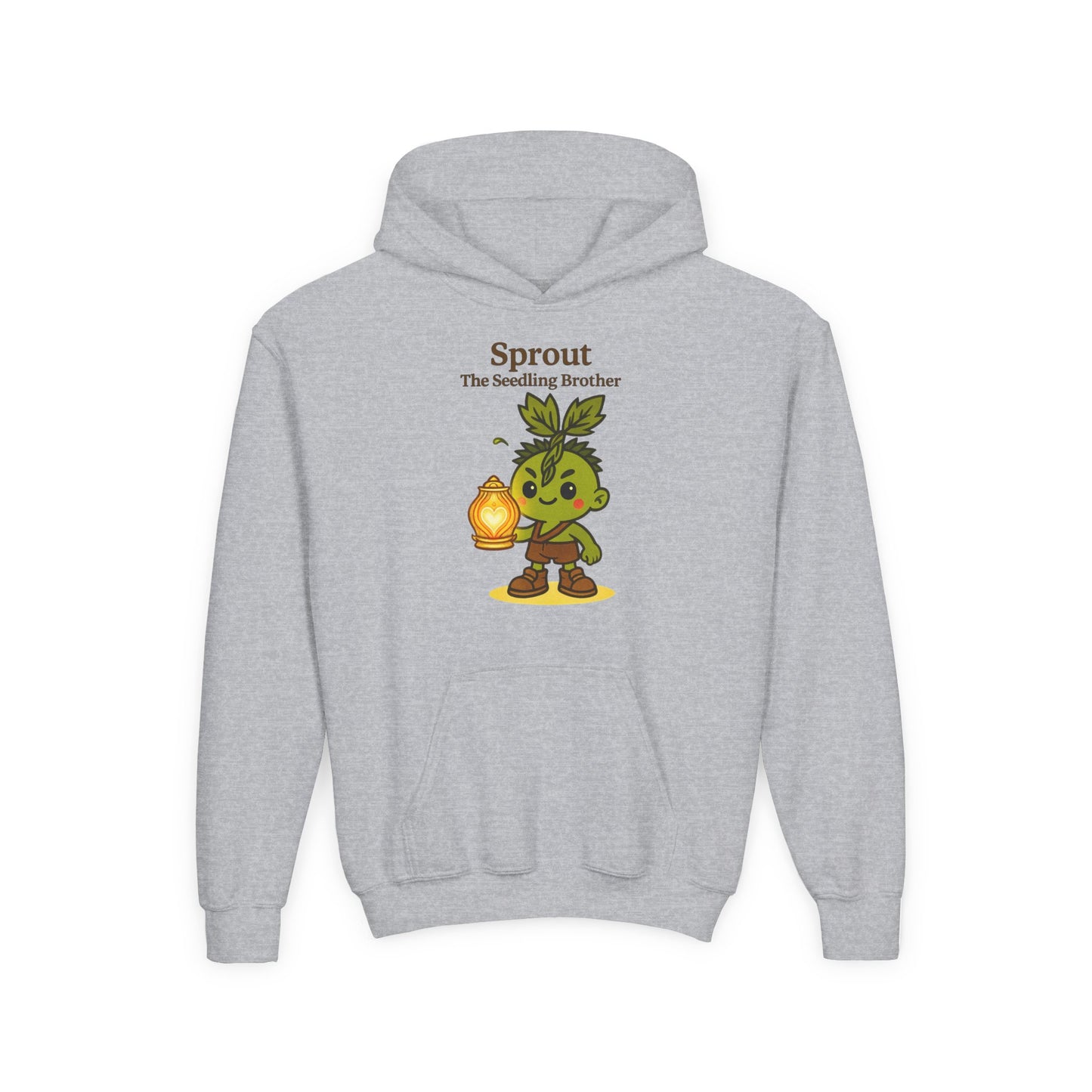 Heartlight Series | Sprout the Seedling Brother – Youth Hoodie