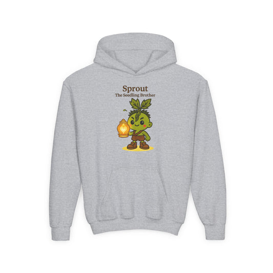 Heartlight Series | Sprout the Seedling Brother – Youth Hoodie