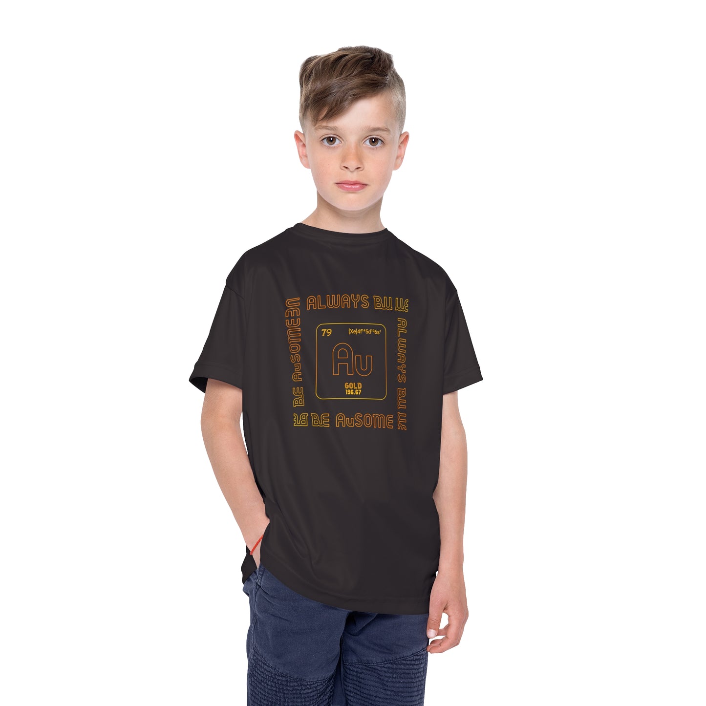 Always BU " You are Golden Midnight Edition" — Kids Sports Jersey