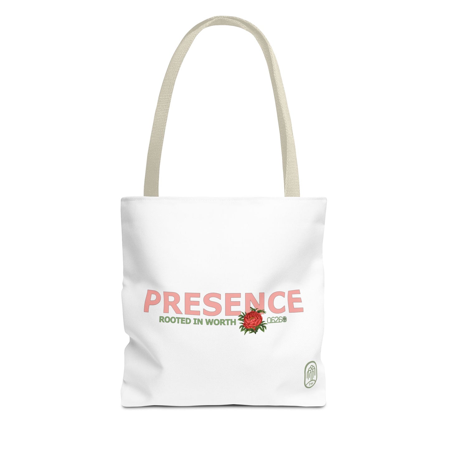 Presence Tote Bag | Pride, Planted: Rooted in Worth Collection